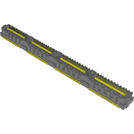 Conn Micro High Speed Terminal Strip HDR 208 POS 0.635mm Solder ST Top Entry SMD Tray
