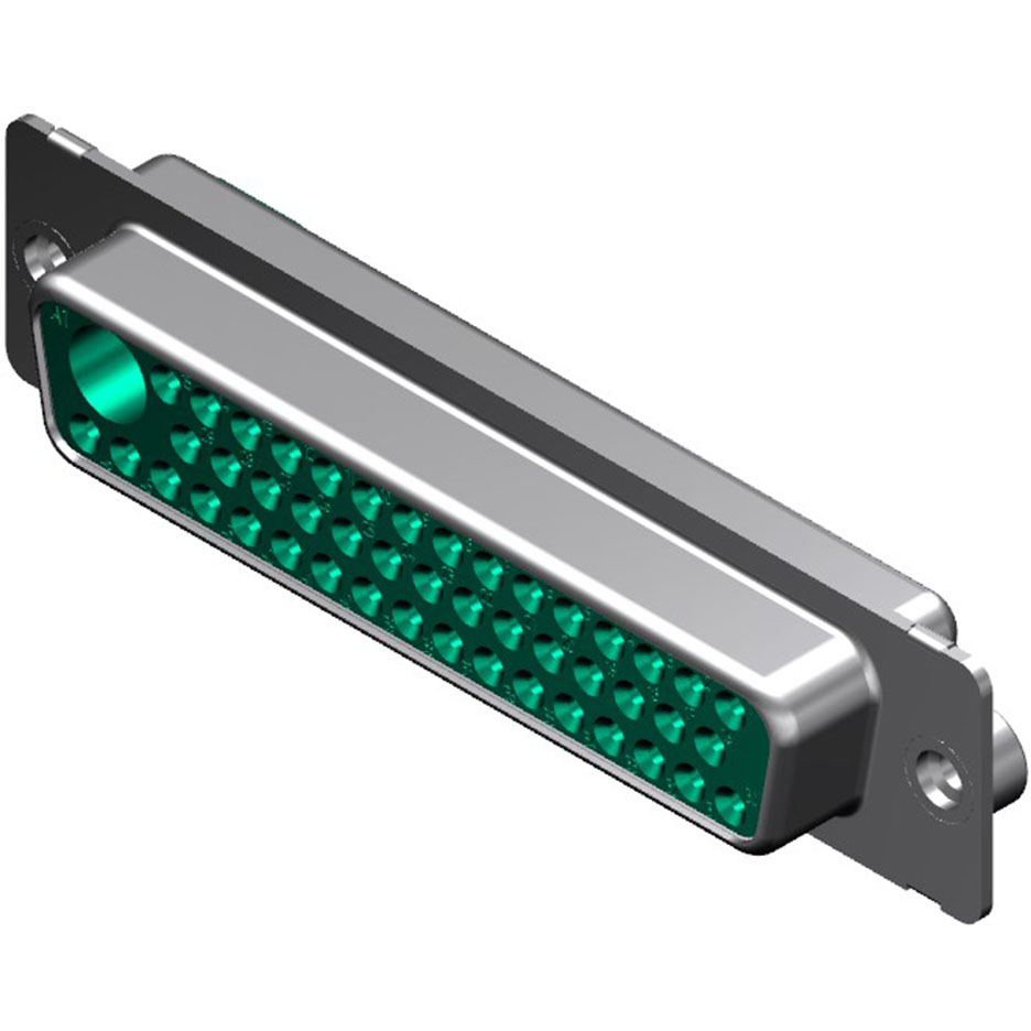 Molex-1731070470 Raccordement D ultra-miniaturisé Conn D-Sub F 1Power/46Signal POS 2.84mm Solder Cup ST Cable Mount 1 Port Carton