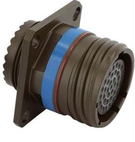 SOURIAU-D38999/20WE26BB Steckverbinder, rund Conn Circular SKT 26 POS Crimp ST Flange Mount 26 Terminal 1 Port