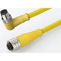 Molex-1200661017 null Cable Assembly Circular 5m 18AWG M12 Circular to M12 Circular 4 to 4 Right Angle to Straight