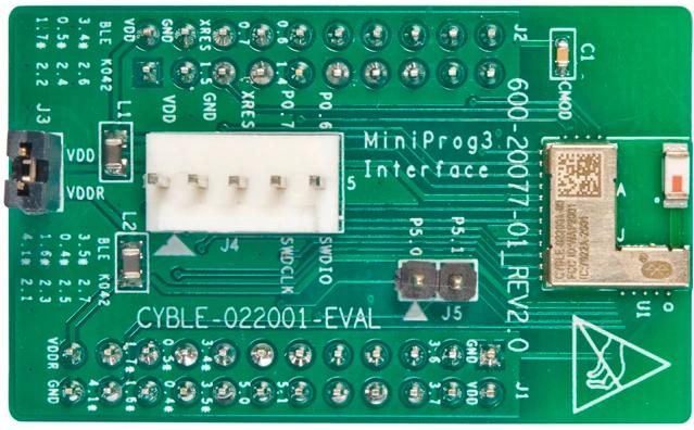 Infineon Technologies AG-CYBLE-022001-EVAL Cartes et kits de développement RF/sans fil CYBLE-022001-00 Bluetooth Evaluation Board