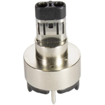 Conn M8 Circular SKT 2 POS Solder ST Thru-Hole 2 Terminal 1 Port