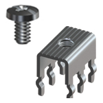 PCB Terminal Brass 7.87mm Tin