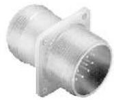 ITT Cannon-MS3450W24-22B Connector Circular Conn Circular SKT 4 POS Crimp ST Wall Mount 4 Terminal 1 Port