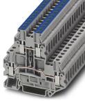 PHOENIX CONTACT-3044681 连接器接线板 Conn Feed-Through Modular Terminal Block F 4 POS Screw T DIN Rail 24A