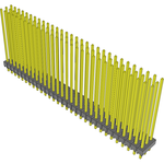 Conn Unshrouded Header HDR 90 POS 2.54mm Solder ST Top Entry Thru-Hole Bulk