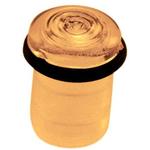 Circular Optical Lens Amber Polycarbonate