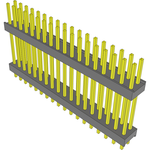 Conn Board Stacker HDR 36 POS 2.54mm Solder ST Top Entry Thru-Hole Bulk