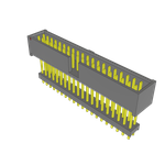Conn Elevated Shrouded Header HDR 40 POS 2.54mm Solder ST Top Entry Thru-Hole Layer