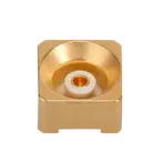 HUBER+SUHNER-82_MMBX-S50-0-3/111_NE RF-Steckverbinder Conn MMBX 0Hz to 12.4GHz 50Ohm Solder ST SMD F Gold Over Nickel Phosphorus Single
