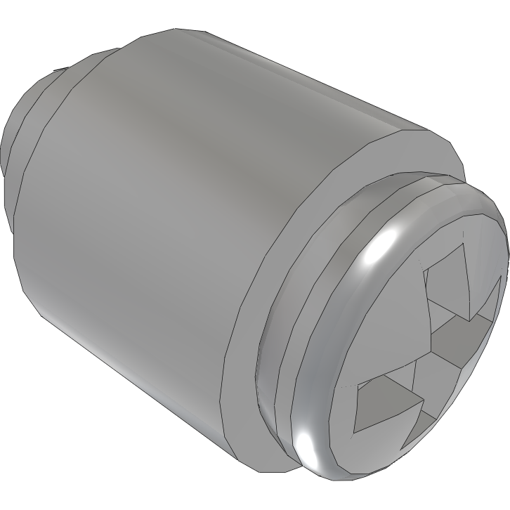 Samtec-SO-0515-01-02-01 Isolatori a cappe Standoff Round F M3 X 0.5-THD Aluminum 6061