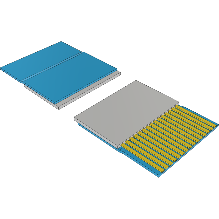 Samtec-FJH-15-R-02.50-4 Flachband Kabelbaugruppen Cable Assembly 0.06m 0.5mm 15 to 15 POS FFC to FFC Bulk