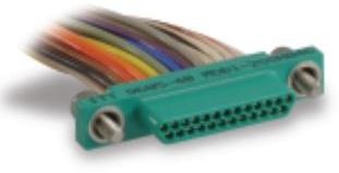 ITT Corporation-MDB1-21PH003P Steckverbinder, D-Sub Conn Micro-D PIN 21 POS 1.27mm Crimp ST Cable Mount 21 Terminal 1 Port
