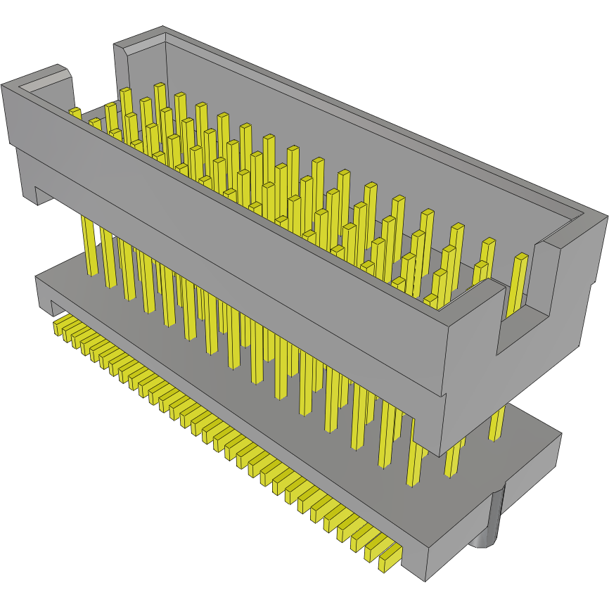 Samtec-TOLC-115-32-S-Q-A Cabezales del conector y receptáculos PCB Conn Shrouded Header (4 Sides) HDR 60 POS 0.635mm Solder ST SMD Tube