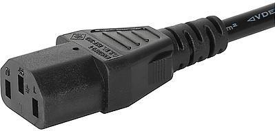 SCHURTER-6043.0114 Cable Assembly AC Power Cable Assembly 2m IEC 60320/C13 to BS 1363 3 to 3 POS F-M 18AWG