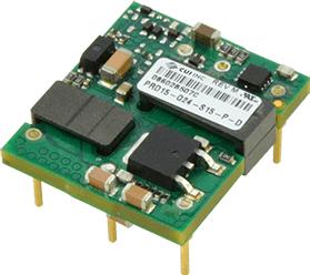 CUI Inc-PRD15-Q48-S15-P-D DC/DC-Wandler und Spannungsreglermodul Module DC-DC 48VIN 1-OUT 15V 1.1A 16.5W 6-Pin DIP Module Tray