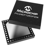 MCU 16-bit PIC RISC 128KB Flash 3.3V 44-Pin VTLA EP T/R