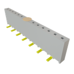 Conn Socket Strip SKT 14 POS 2.54mm Solder ST Top Entry SMD Tube