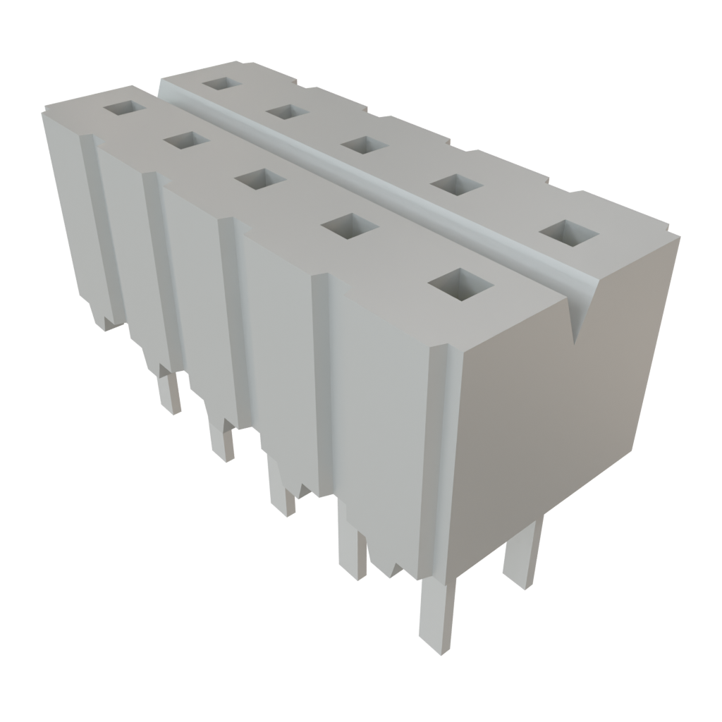Samtec-CES-105-01-F-D Steckverbinderleisten und Leiterplattenbuchsen Conn Socket Strip SKT 10 POS 2.54mm Solder ST Top Entry Thru-Hole Tube