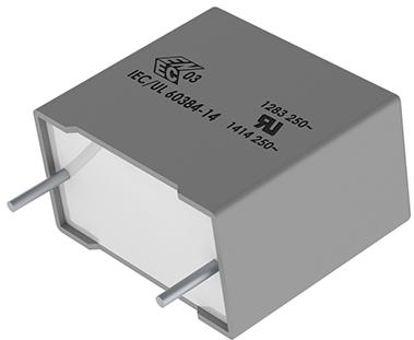 KEMET Corporation-F43KR3500ZA01K Kondensator, RC-Netzwerke Cap RC Network 0.5uF 275VAC 10% 100 Ohm 10% 1R/1C 100°C Bag