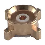 Conn MMBX 12.4GHz 50Ohm Solder ST SMD F Gold Over Nickel Phosphorus T/R