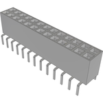 Conn Socket Strip SKT 26 POS 2.54mm Solder ST Top Entry Thru-Hole TIGER CLAW™ Tube