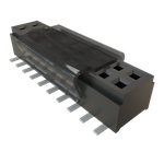 Conn Micro Socket Strip SKT 20 POS 1mm Solder ST SMD Tube
