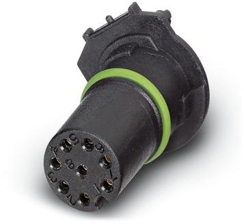 PHOENIX CONTACT-1557808 Sensor Accessories Sensor/actuator flush-type socket, 8-pos., with straight THR solder connection