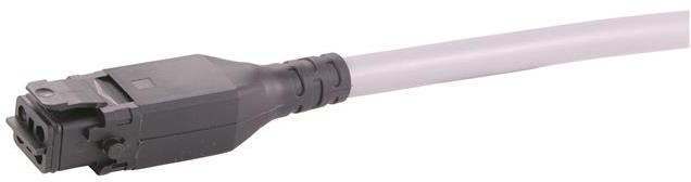 HARTING-33400300202010 Andere Kabelbaugruppen Cable Assembly Round Copper Cable 1m 14AWG Rectangular 4 POS F