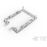 TE Connectivity-2310924-3 Accesorios del conector Connector Accessories Cover Plate Straight Stainless Steel Box/Tray