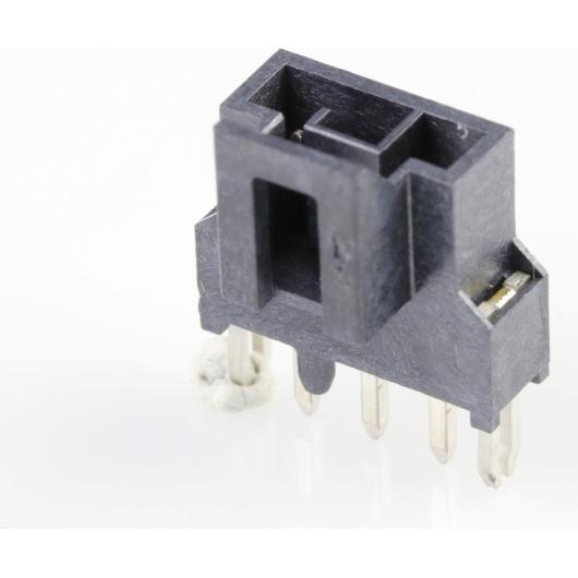 Molex-1053113503 Connector Headers and PCB Receptacles Nano-Fit Vertical Header, Through Hole, 2.50mm Pitch, Single Row