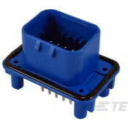 TE Connectivity-776262-5 Connector Headers and PCB Receptacles Conn Shrouded Header HDR 14 POS 4mm Solder ST Thru-Hole Tray