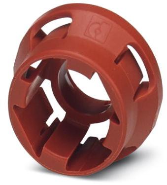 PHOENIX CONTACT-SACC-BP-F-FIX/NUT-RD-THR Connector Accessories Connector Accessories Housing Screw Connection Straight Polyamide 6/6 Red