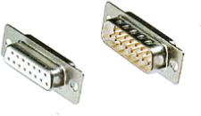 Assmann WSW components, Inc-A-DF 15 LL/G Steckverbinder, D-Sub Conn D-Sub F 15 POS 1.38mm Solder Cup ST Panel Mount 15 Terminal 1 Port