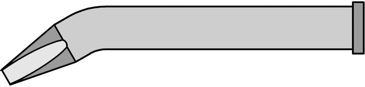 Weller Tools-T0054474499 Tools Other Soldering Tip, Bent Chisel 2.4 X 0.8mm