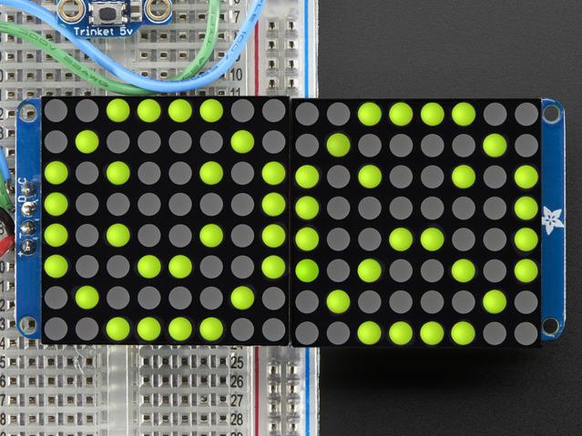 Adafruit Industries-2036 Kit e strumenti di sviluppo HT16K33 LED Display Dot Matrix Development Tool