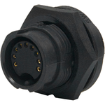 Conn Circular SKT 9 POS Solder Cup ST Panel Mount 9 Terminal 1 Port Bulk