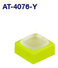 NKK Switches-AT-4076-Y Accessori interruttori Switch Access Square Button with Frame Tactile Switch