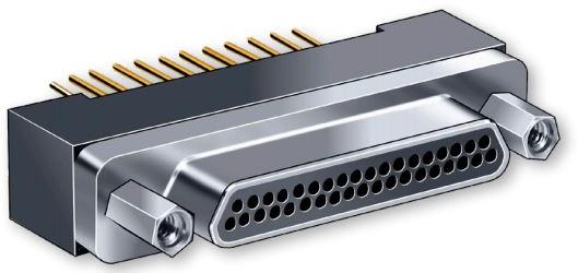 Glenair-MR7580-51S2BSU Steckverbinder, D-Sub Conn Micro-D SKT 51 POS 1.9mm Solder ST Thru-Hole 51 Terminal 1 Port