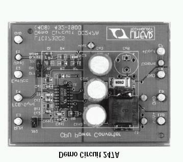 Analog Devices-DC242A Placas y kits de desarrollo de administración de potencia LT1777CS, 100kHz Low Noise DC-DC Converter, 7.4V to 48V Input, 3.3V or 5VOUT @ 0.5A
