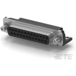 Conn D-Sub SKT 25 POS 1.38mm Solder RA Thru-Hole 25 Terminal 1 Port Tray