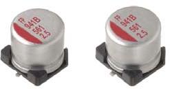 Nichicon-RSS1E470MCN1GS 铝聚合物电容器 Cap Aluminum Polymer 47uF 25VDC 20%( 6.3 X 5.7mm) SMD 0.03 Ohm 2.8A 2000h 105°C T/R