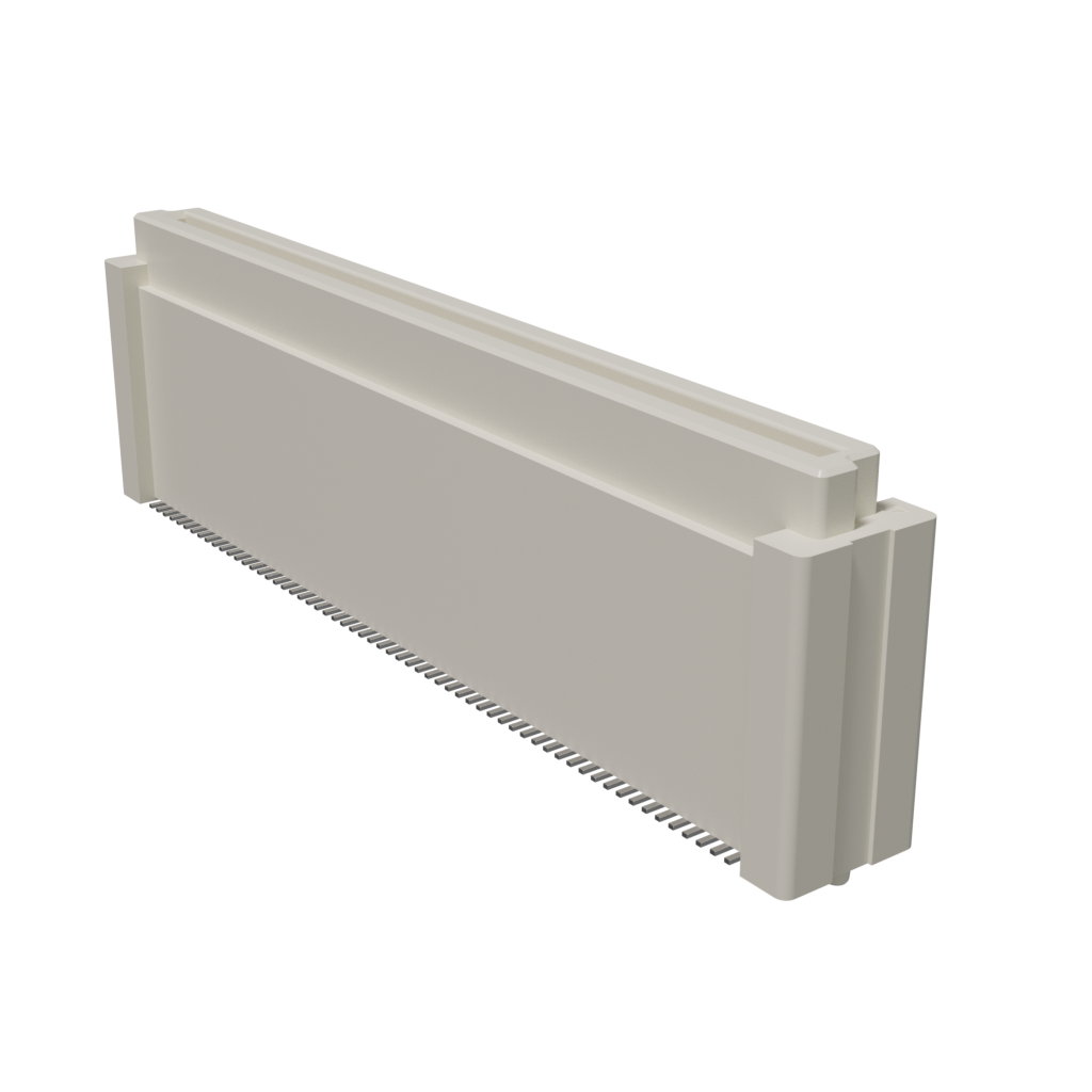 Amphenol Communications Solutions-61082-124402LF Piastre connettori e prese PCB BergStak® 0.80mm Pitch, Receptacle, Vertical, Double Row, 120 Positions