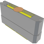 Conn Micro High Speed Terminal Strip HDR 76 POS 0.635mm Solder ST Top Entry SMD Tray