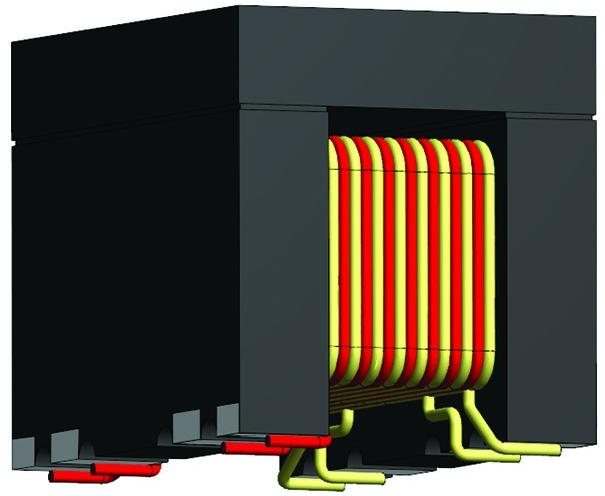 Abracon-ALANS100X1-2F82JT Telecom, Übertrager Telecom Transformer 2(1CT:1CT) 0.9Ohm/1.2Ohm Prim. DCR 0.9Ohm/0.9Ohm Sec. DCR 16 Terminal Gull Wing SMD