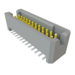 Conn Shrouded Header (4 Sides) HDR 24 POS 1.27mm Solder ST Top Entry SMD TIGER EYE™ Tube