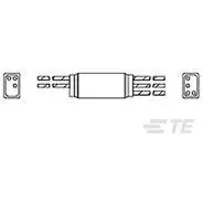 TE Connectivity-D-500-L455-5-613-120 Andere Kabelbaugruppen Databus Microcoupler Five Stub Standard Lightweight