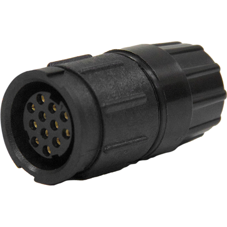 Conxall-W5280-12SG-330 Steckverbinder, rund Conn Circular SKT 12 POS Crimp ST Cable Mount 12 Terminal 1 Port Bulk