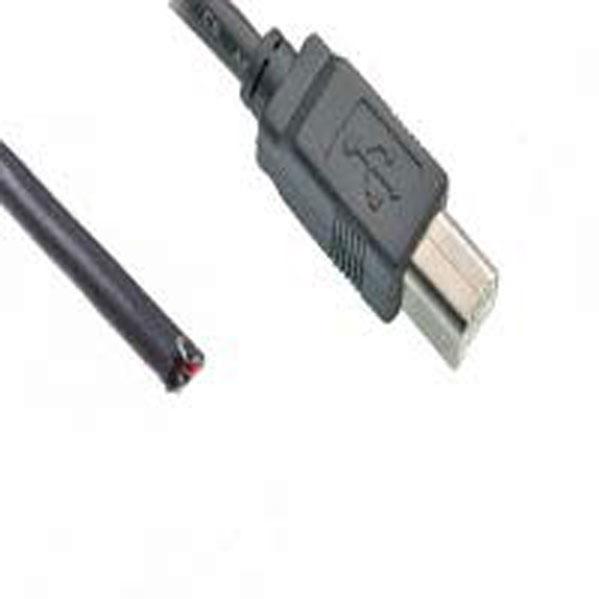 CnC Tech, LLC-102-1043-BL-00200 Cable Assembly USB Cable Assembly USB 2m USB Type B 4 POS M 28AWG