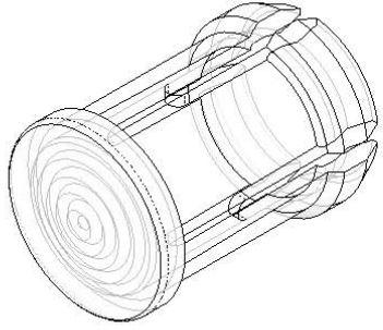 VCC (Visual Communications Company, LLC)-CLB_300_GLO Optical Lenses Round Optical Lens White Polycarbonate